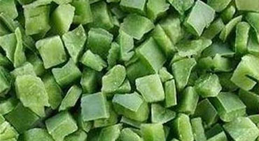 Freeze Dried Vegetables Capsicum- Garon Dehydrates Pvt. Ltd.